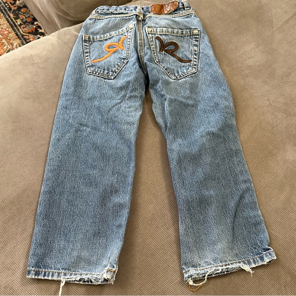 Lot Of 2 Rocawear Boys Jeans Straight Leg Original Fit Adjustable Waist Size 6 - Picture 7 of 13